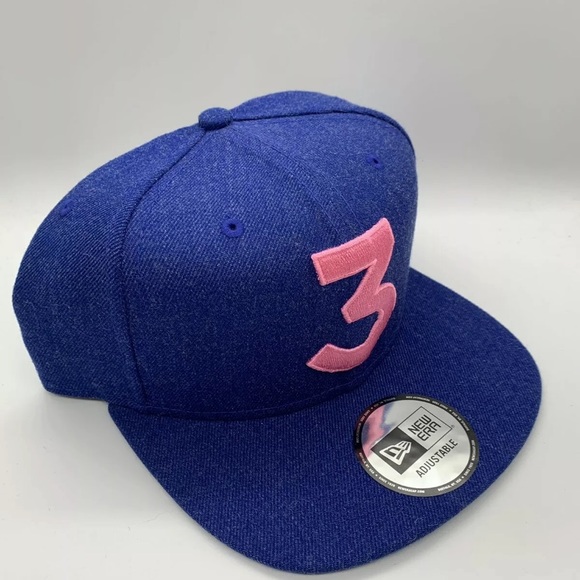 Chance The Rapper 3 New Era Cap Snapback Hat (DENIM BLUE) 100% Authentic - Picture 3 of 5
